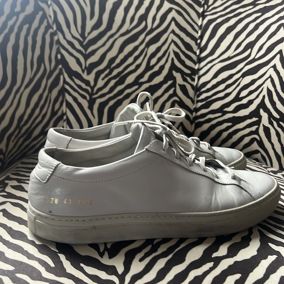 Common projects men’s casual all leather shoe stone color - Picture 3 of 5